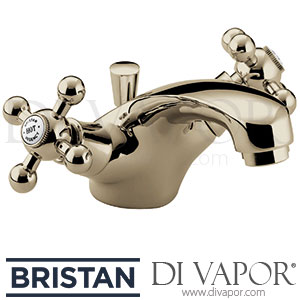 Bristan R BAS G Regency Basin Mixer with Pop-Up Waste - Gold Spare Parts
